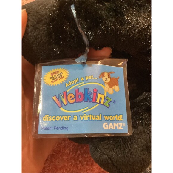 Webkinz Adopt A Pet By Gantz Black Stallion #HM145 Includes Sealed Code - Picture 4 of 13